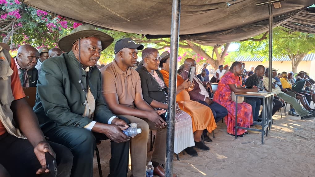 Guests attend the Chirozva Primary computer lab handover ceremony in Buhera Central.