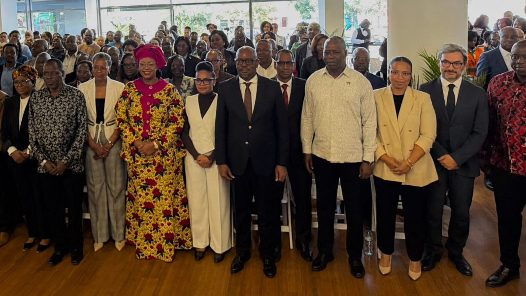 Officials and health partners at the launch of Mozambique’s child survival plan in Maputo
